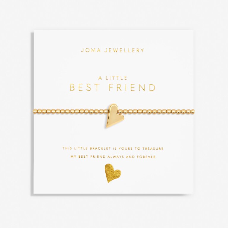 A Little 'Best Friend' Bracelet In Gold Plating