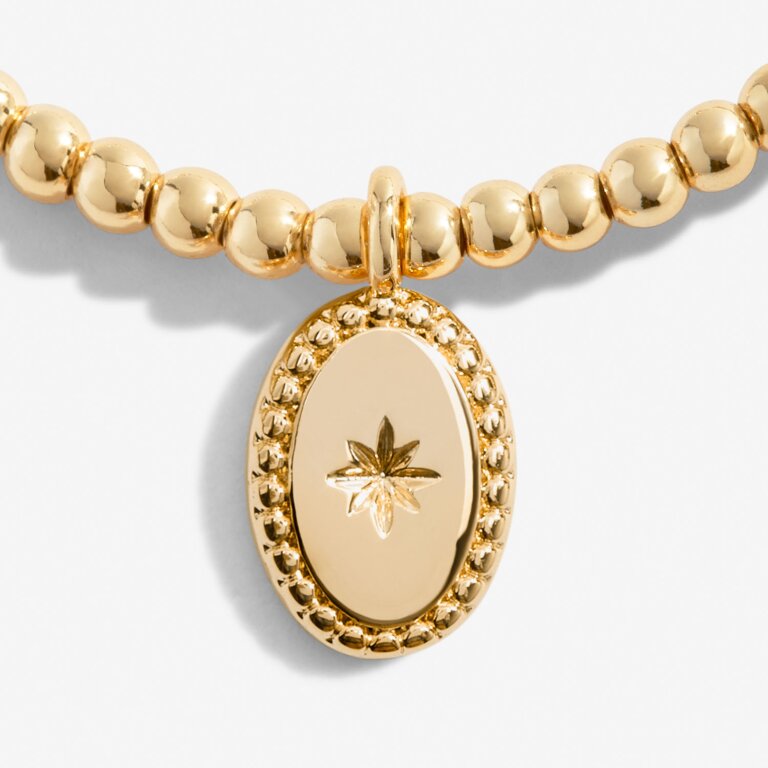 A Little 'Forever Remembered' Bracelet In Gold Plating