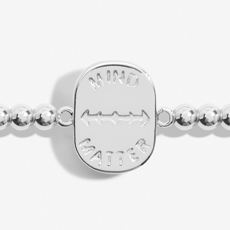 A Little 'Mind Over Matter' Bracelet In Silver Plating