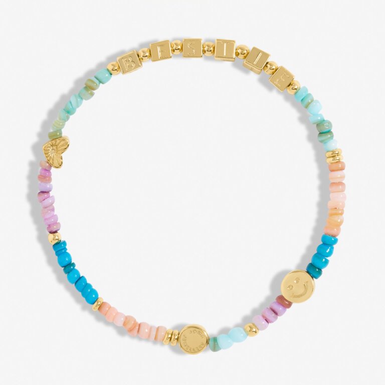 Happy Little Moments 'Bestie' Bracelet In Gold Plating