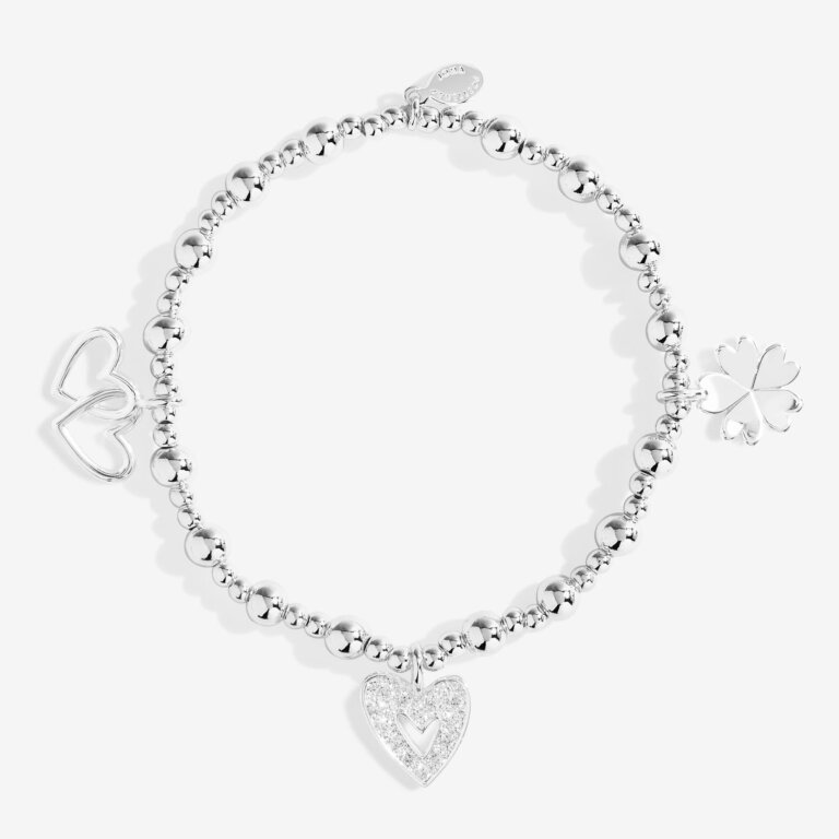 Life's A Charm 'Treasured Friend' Bracelet In Silver Plating