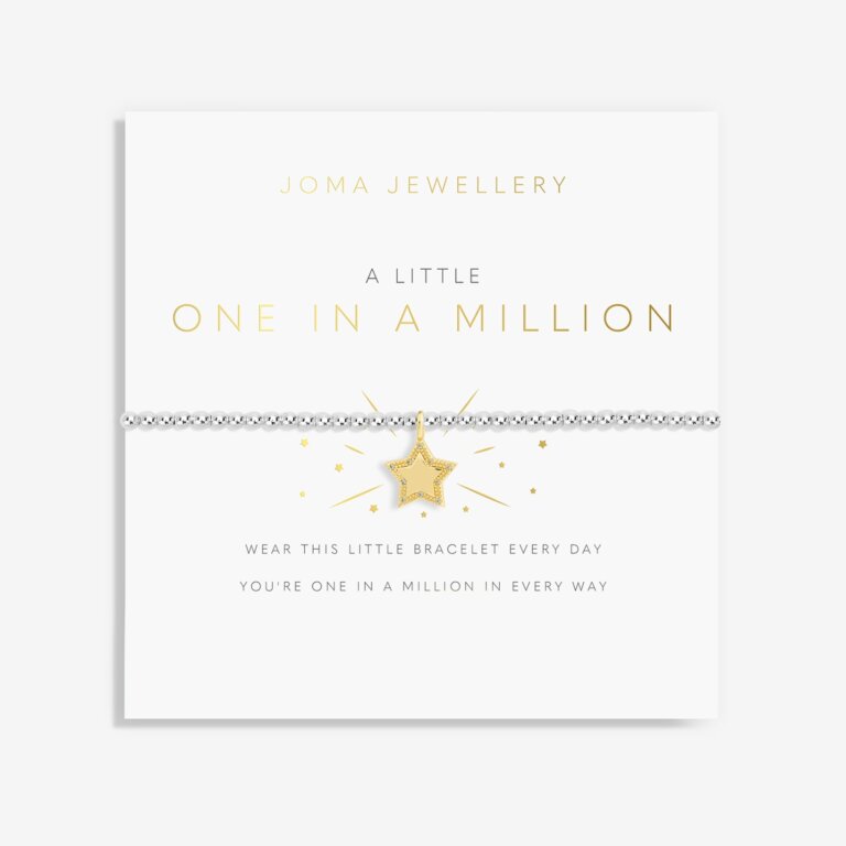 Children's A Little 'One In A Million' Bracelet