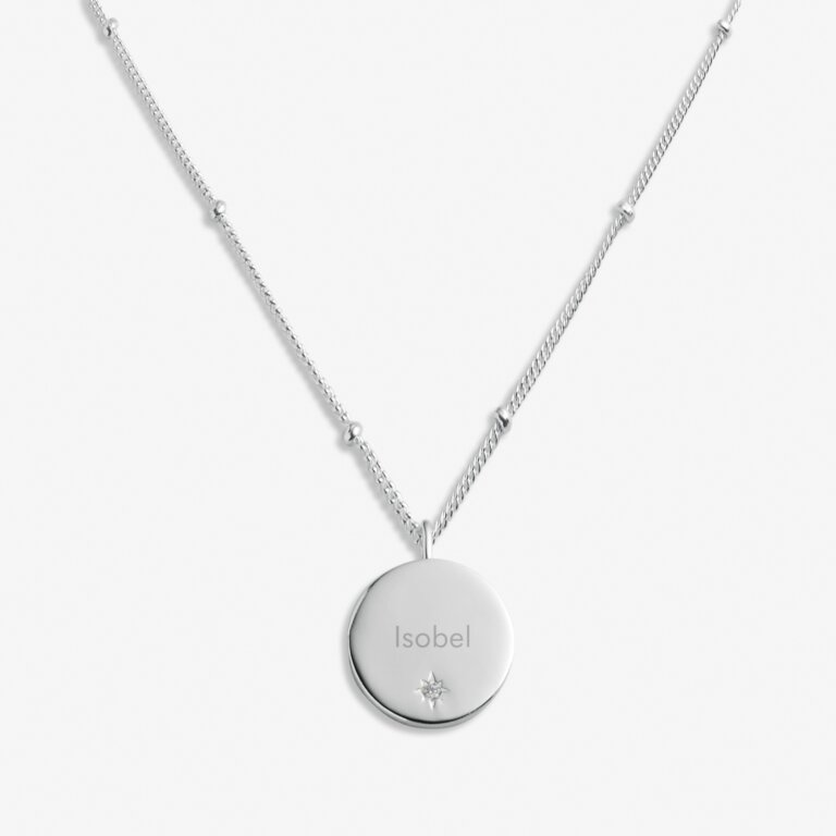 Sterling Silver 'Happy Birthday' Necklace
