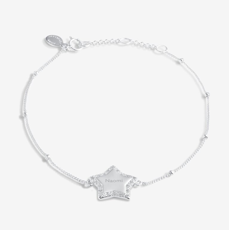 Sterling Silver 'Good Luck' Bracelet
