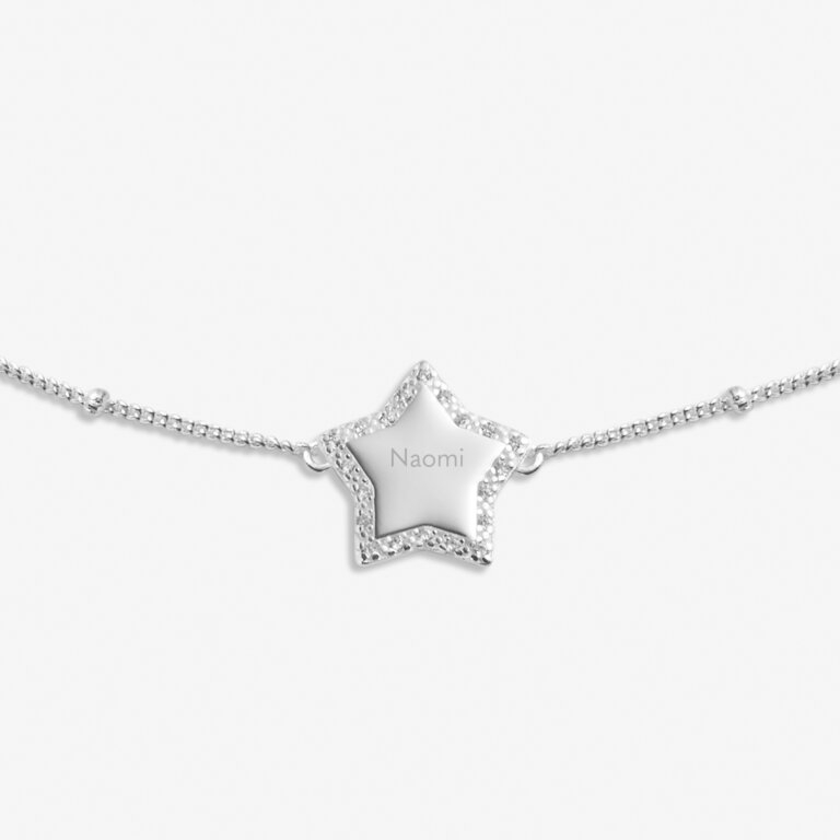 Sterling Silver 'Good Luck' Bracelet