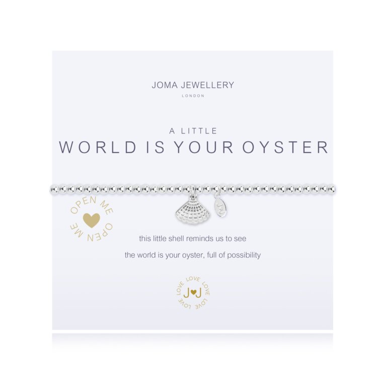 A Little 'The World Is Your Oyster' Bracelet