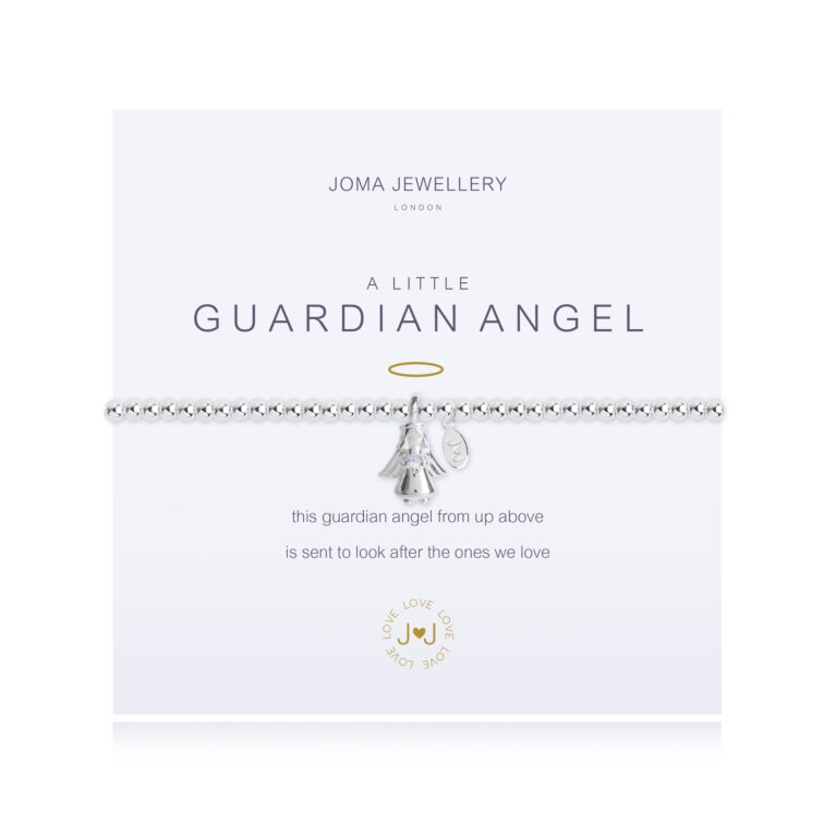 A Little 'Guardian Angel' Silver Bracelet