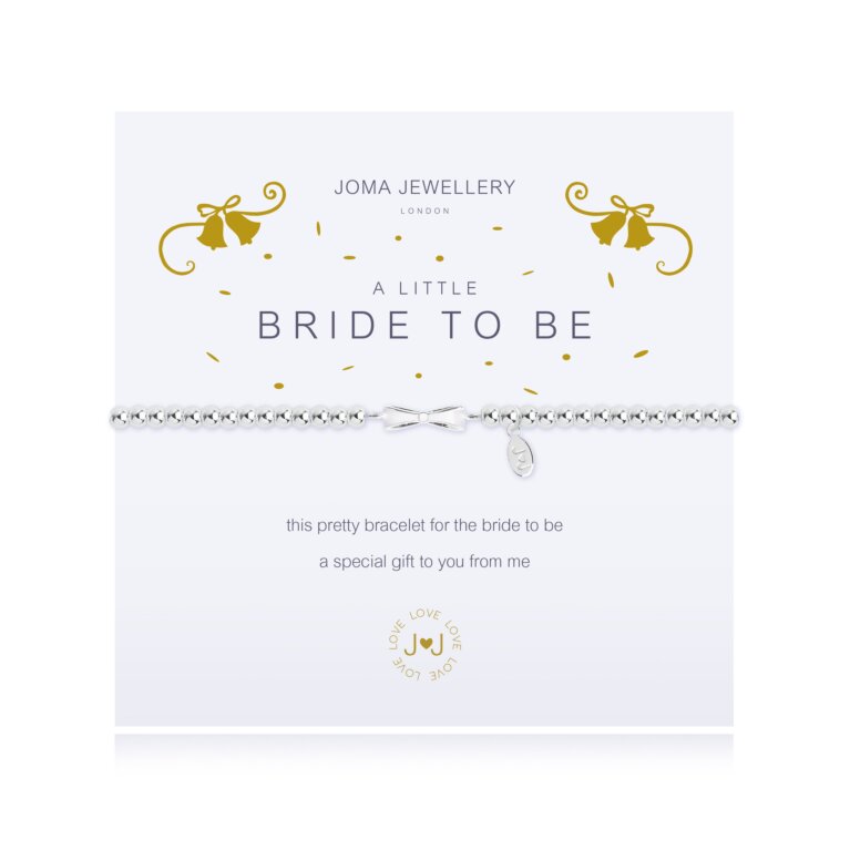 A Little 'Bride To Be' Bow Bracelet