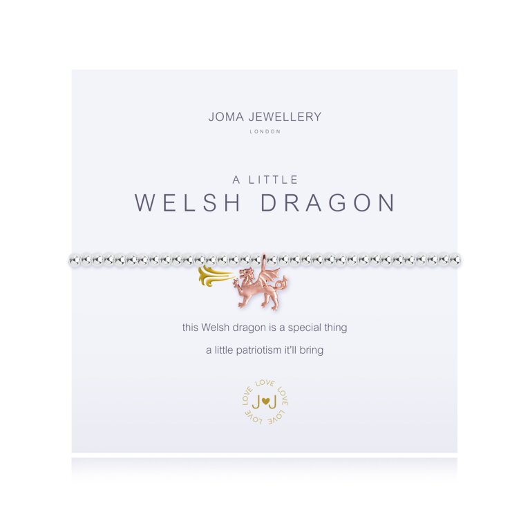 A Little 'Welsh Dragon' Welsh Bracelet