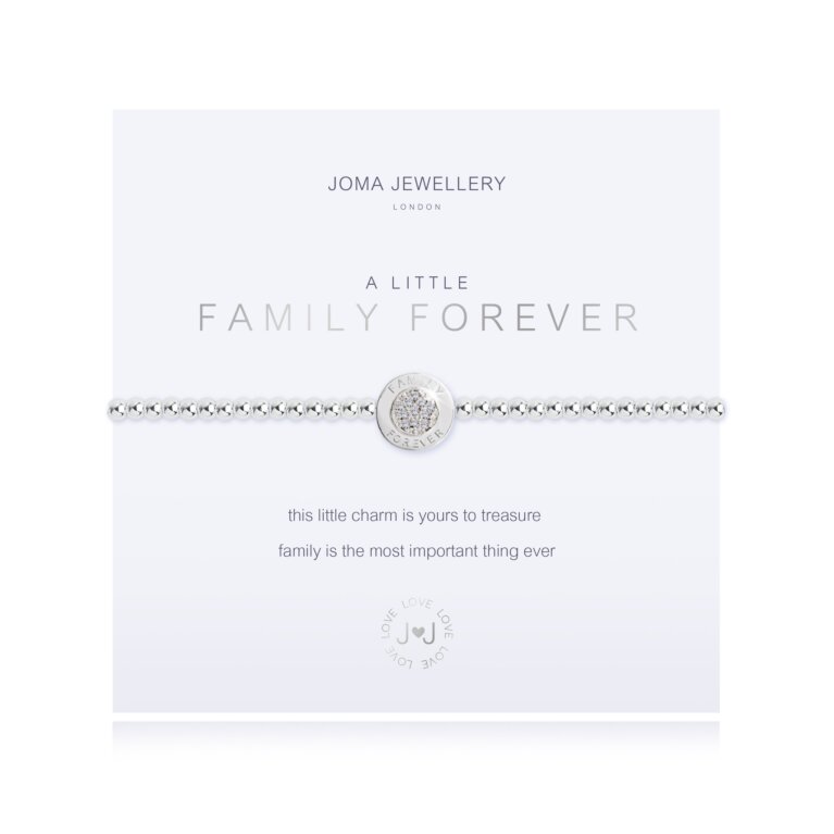 A Little 'Family Forever' Bracelet