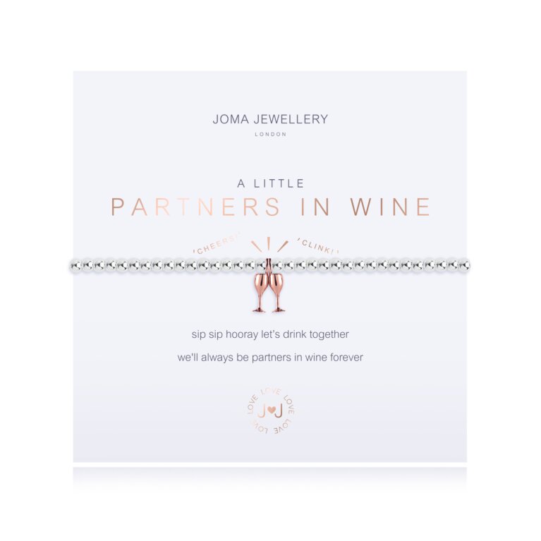 A Little 'Partners In Wine' Bracelet