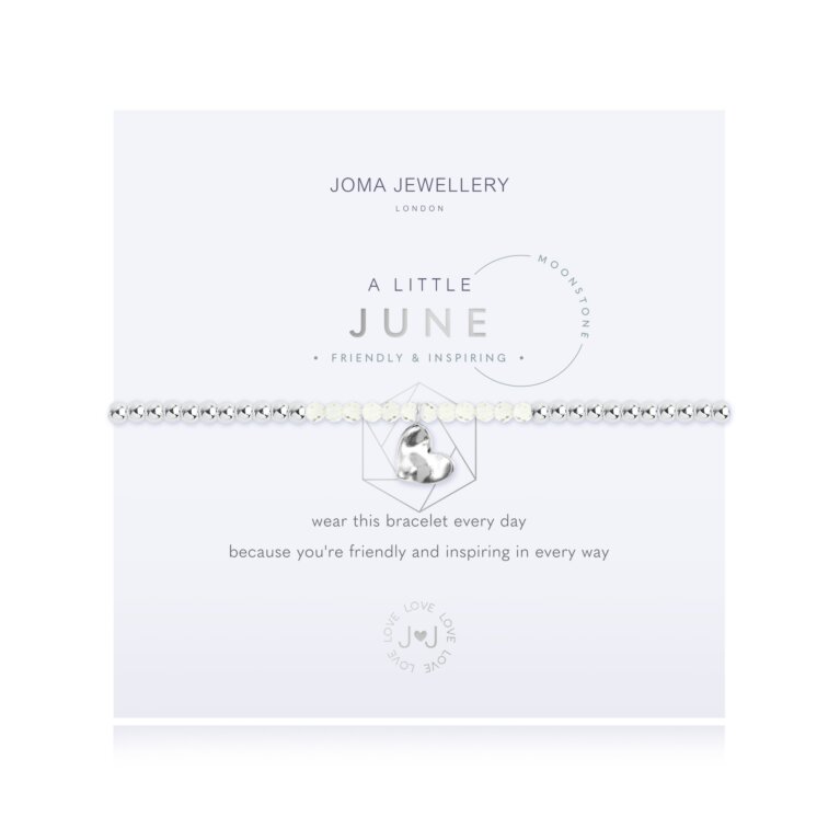 'June' A Little Birthstone Bracelet