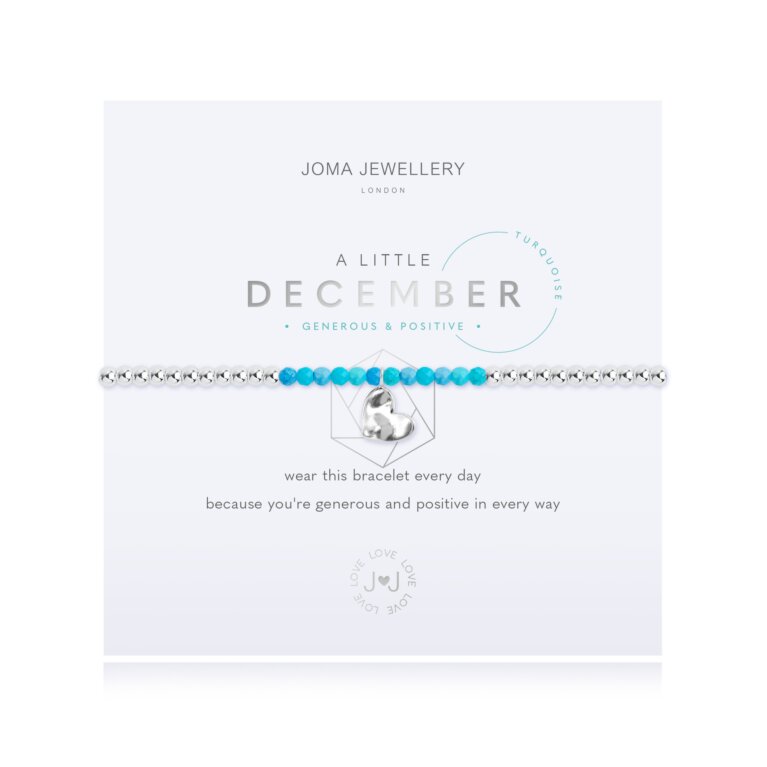 'December' A Little Birthstone Bracelet