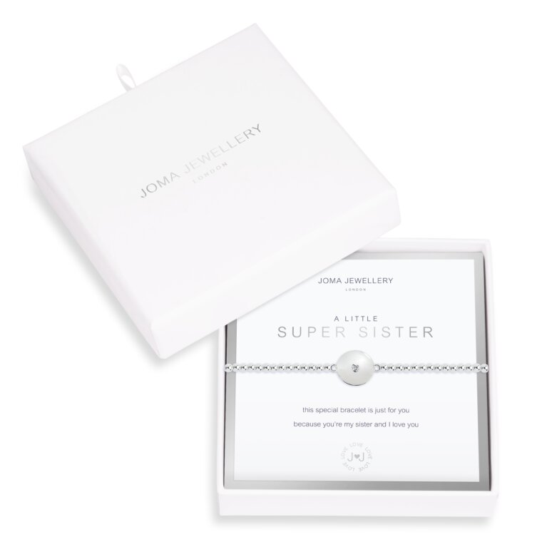 Beautifully Boxed A Little 'Super Sister' Bracelet