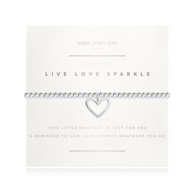 A Little Live Love Sparkle Faceted Bracelet