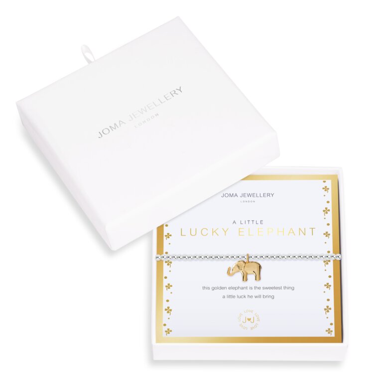 Beautifully Boxed A little 'Lucky Elephant' Bracelet