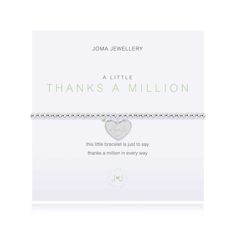 A Little 'Thanks A Million' Irish Bracelet