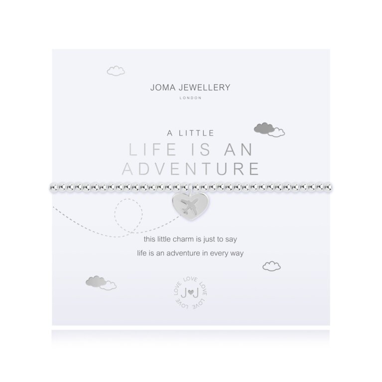A Little 'Life Is An Adventure' Bracelet