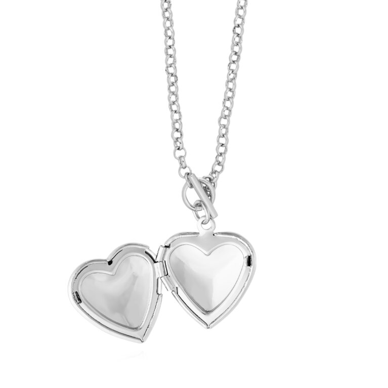 Life Lockets Silver Heart Locket Necklace