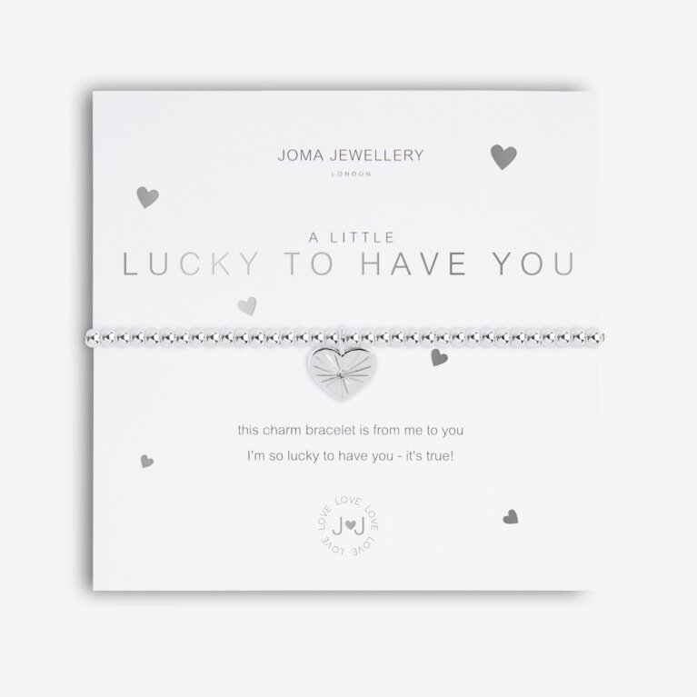 A Little 'Lucky To Have You' Bracelet