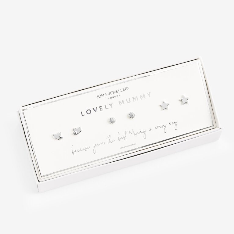 Occasion Earring Box 'Lovely Mummy'