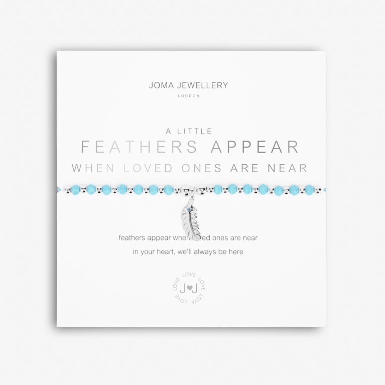 Colour Pop A Little 'Feathers Appear When Loved Ones Are Near' Bracelet