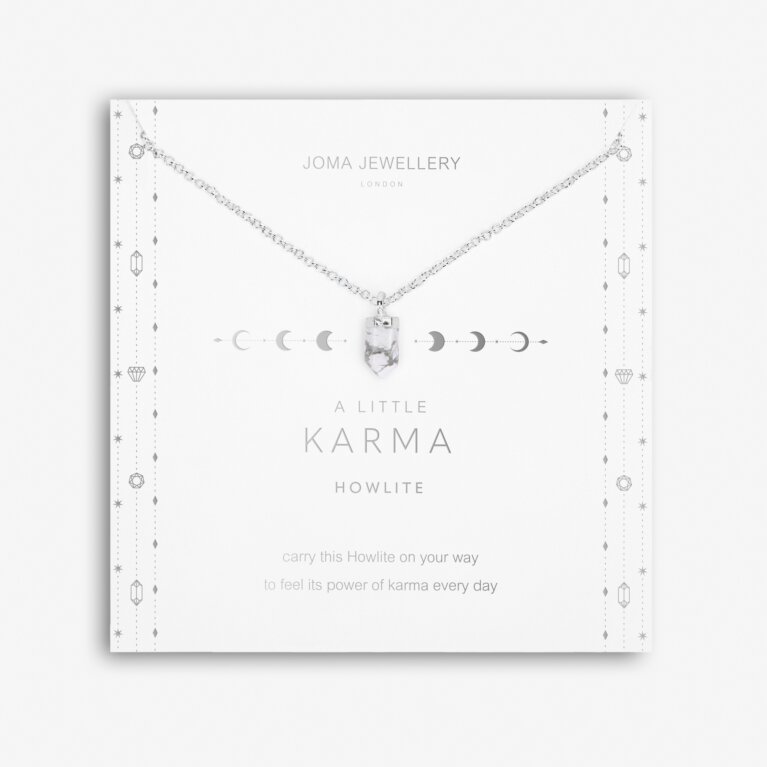 Affirmation Crystal A Little 'Karma' Necklace