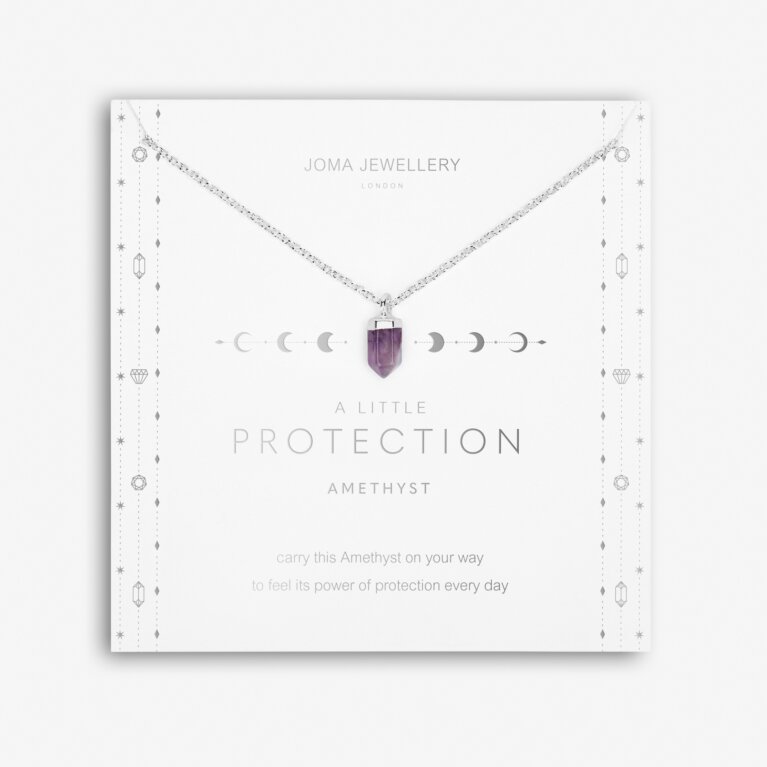 Affirmation Crystal A Little 'Protection' Necklace