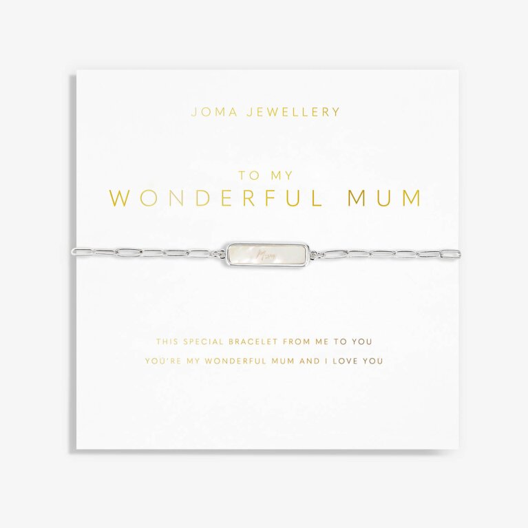 My Moments 'To My Wonderful Mum' Bracelet