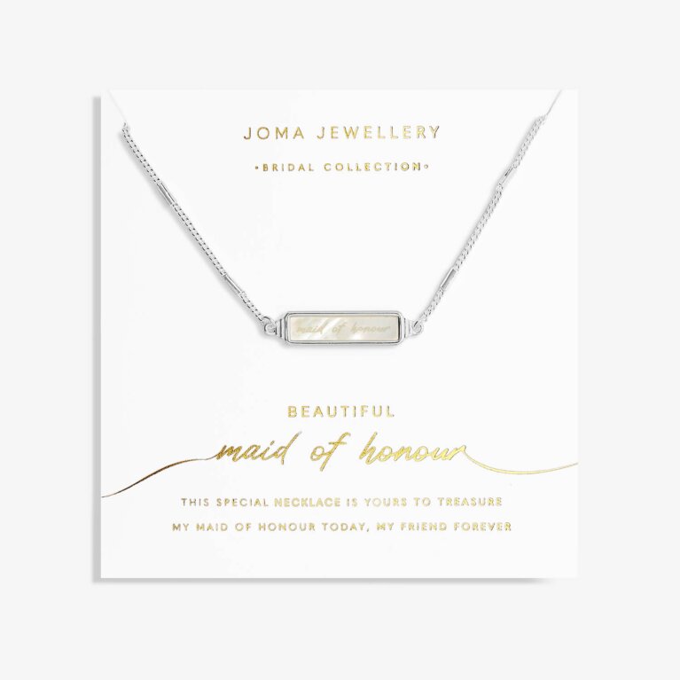 My Moments Bridal 'Beautiful Maid Of Honour' Necklace