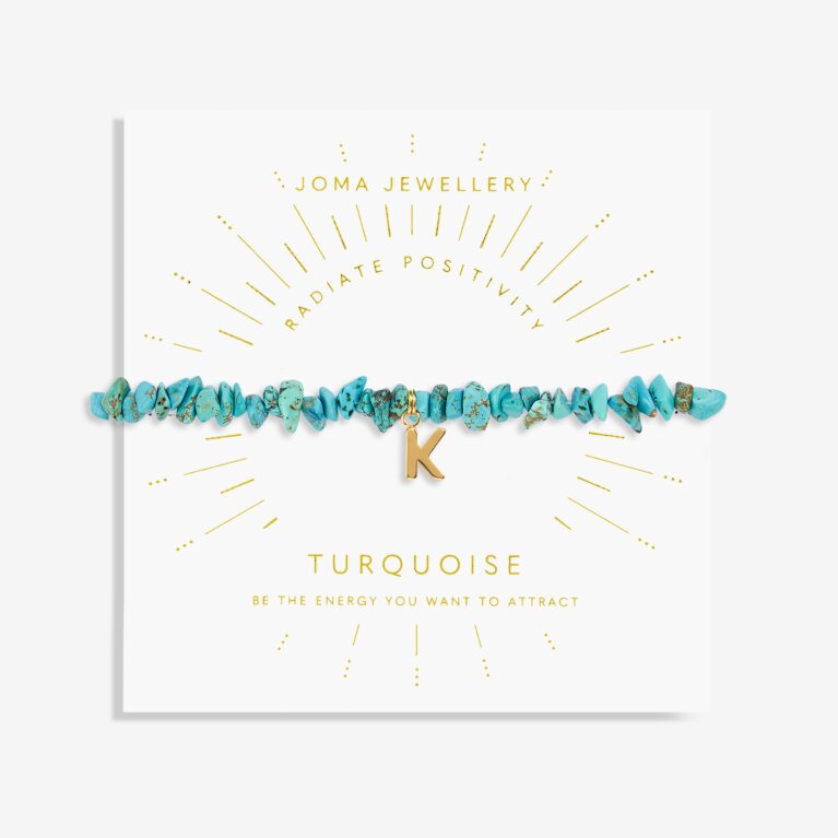 Energy Stones Turquoise Beaded Bracelet