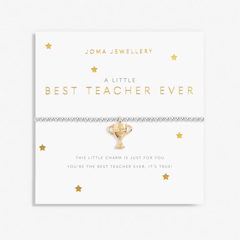A Little 'Best Teacher Ever' Bracelet