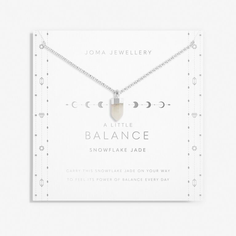 Affirmation Crystal A Little 'Balance' Necklace