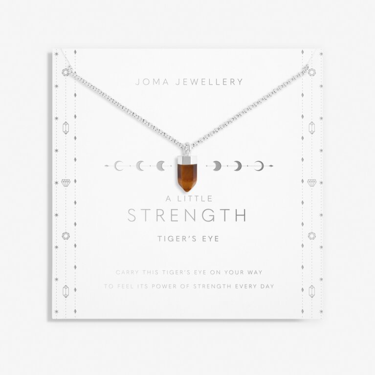 Affirmation Crystal A Little 'Strength' Necklace