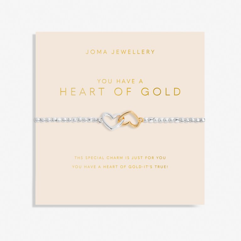 Forever Yours 'You Have A Heart Of Gold' Bracelet