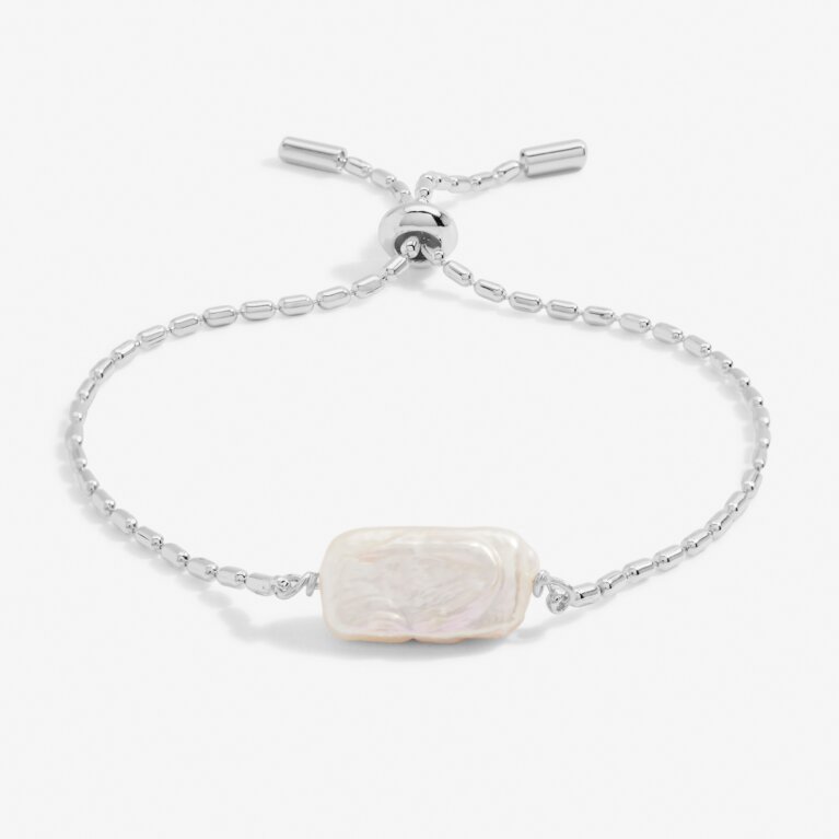 Lumi Pearl Silver Bracelet
