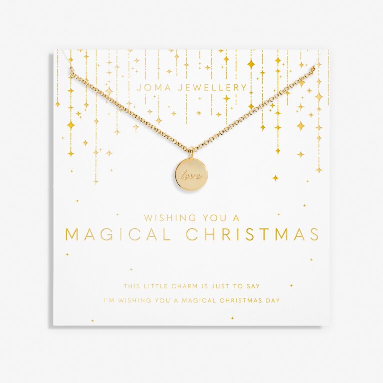 My Moments Christmas 'Wishing You A Magical Christmas' Necklace