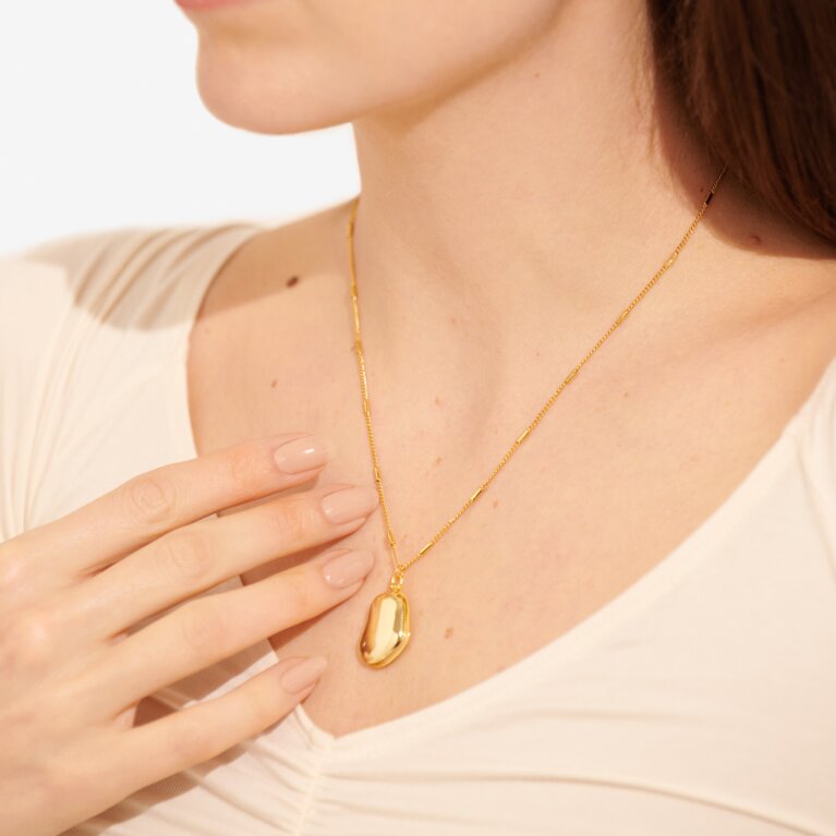 My Moments Lockets 'You've Got This' Gold Necklace