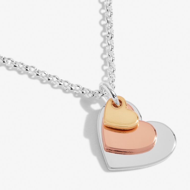 Florence Graduating Hearts Necklace