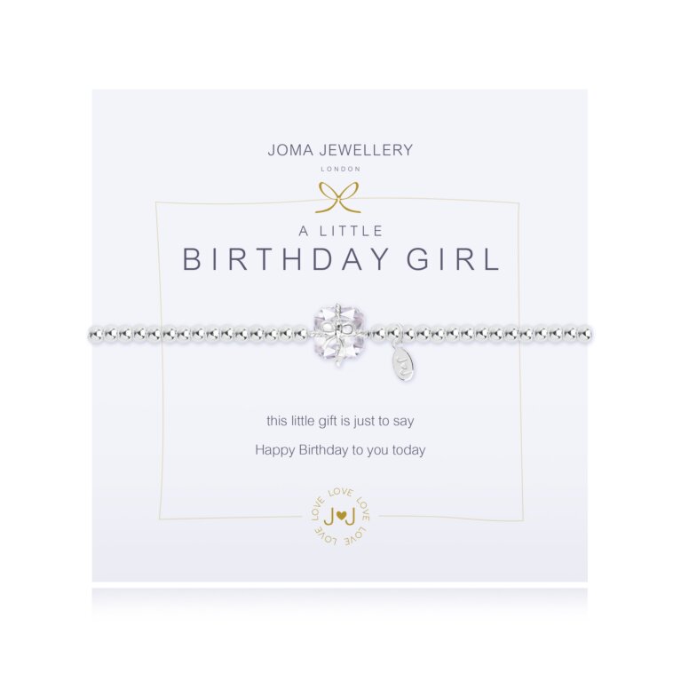 A Little Birthday Girl Sparkling Bracelet