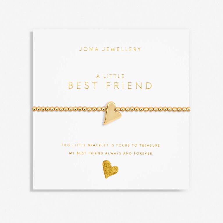 A Little 'Best Friend' Bracelet In Gold Plating