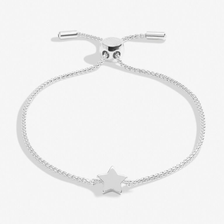 Mini Charms Star Bracelet In Silver Plating