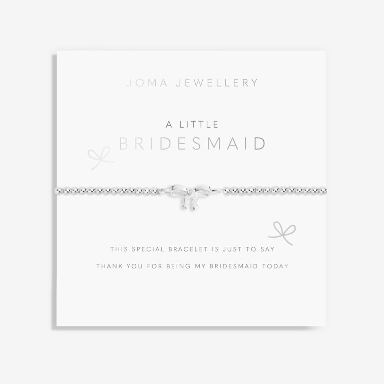 Children's A Little 'Bridesmaid' Bracelet