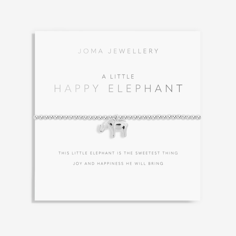 Children's A Little 'Happy Elephant' Bracelet