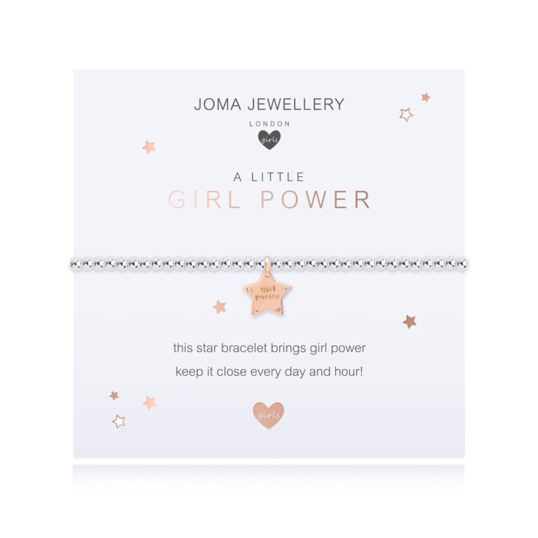 Children's A Little Girl Power Bracelet