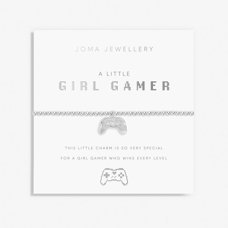 Children's A Little 'Girl Gamer' Bracelet
