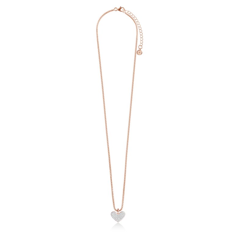 The Core Heart Necklace Rose Gold
