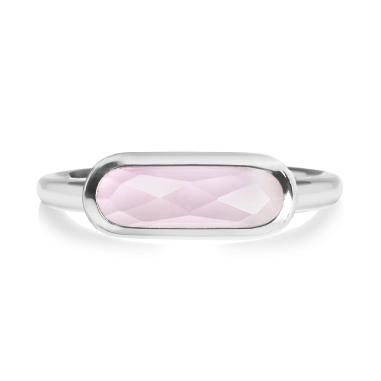 The Rare Pink Ring Small Silver