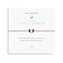 A Little 'I Love Italy' Italian Bracelet