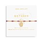 A Little Birthstone 'October' Gold Bracelet 